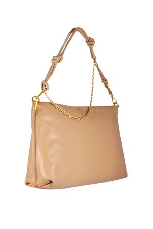 Fanny shoulder bag in powder pink leather GIANNI CHIARINI | BS11945FOUCLD5313